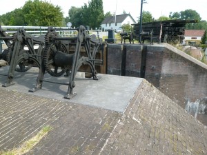 Asperen, inundatiesluis Waterlinie